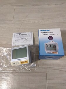【M139】【ほぼ未使用、動作確認済み】 Panasonic パナソニック デジタル 手くび血圧計 手首式 血圧測定 EW-BW10 ポータブル