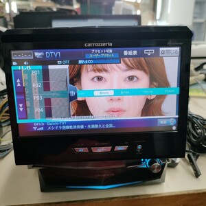 カロッツェリア AVIC-VH0009CS 7V型ワイドHDDナビ+クルーズカウンターセット 中古動作品