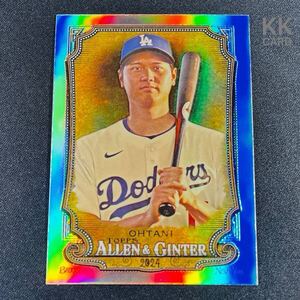 2024 Topps Allen & Ginter 大谷翔平 No.97 クロームリフラクターパラレルカード Chrome Refractor アレンジンター 