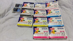 EPSON　エプソン　純正　インク 　　IC５０　　１３本期限切れ　　未開封品 