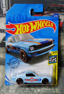 HotWheels ‘65 MUSTANG 2+2 FASTBACK　Gulf　ホットウィール マスタング ファストバック 　ガルフカラー　　///(070)