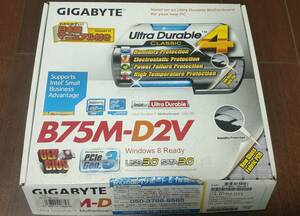 【ジャンク】GIGABYTE GA-B75M-D2V MicroATX