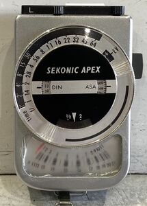 240629B☆ SEKONIC APEX MODEL L-218 露出計 ケース付 ♪配送方法＝おてがる配送宅急便(EAZY)♪