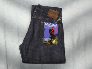 サムライジーンズ　SAMURAI JEANS　限定モデル　JIN 刃　S0110XJ　W32　左綾織りデニム　未使用　デッドストック