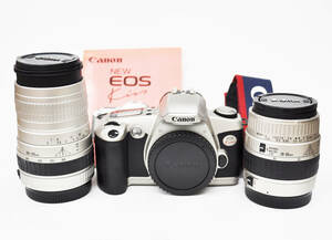 【美品】キャノンCanon EOS Kiss AF SIGMA ZOOM 28-80㎜ 1:3.5-5.6ⅡMACRO 100-300mm 1:4.5-6.7 DL