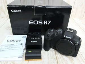 Canon EOS R7 一眼 ミラーレスカメラ ボディ 通電確認のみ/現状渡し/中古/USED