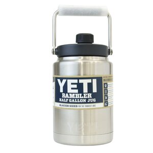 102904k4 提示未使用品 YETI イエティ RAMBLER ハーフガロン ジャグ 1.89 L ステンレス