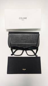 セリーヌ メガネ　ブラック　度入りケース付き CELINE spectacles