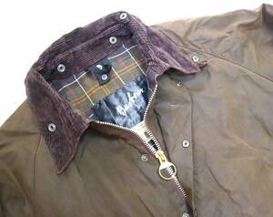 ビッグサイズ46 3ワラントバブアー Barbour BEAUFORTクラッシックビューフォート ミディアムウエイト オリーブ