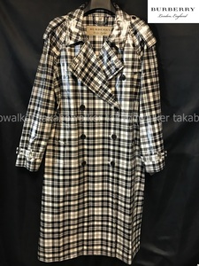 BURBERRY　 LODON ENGLAND バーバリー ロンドン イングランド　チェック　レインコート(42)