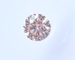 【１００円～】0.062ｃｔ 天然ダイヤ FANCY LIGHT PINK（ナチュラルカラー）SI2 RD