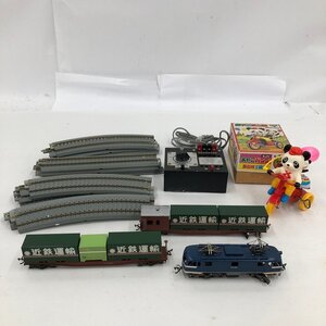 鉄道模型 HOゲージ ED58・コンテナ貨車・パワーパック・レール/おやこパンダ 風船付三輪車 ゼンマイ式 おまとめ【DAAI1013】