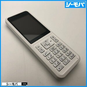 ガラケー 美品 Y!mobile Simply 603SI ホワイト 4GLTEガラケー ワイモバイル RUUN14446