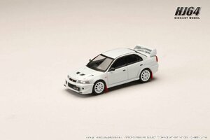 ホビージャパン 1/64 三菱 ランサー RS エボリューション 6 モンテカルロエディション スコーティアホワイト