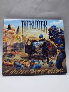 INTRUDER／A HIGHER FROM OF KILLING／イントルーダー／輸入盤CD／1989年発表／2ndアルバム／デジパック仕様／リマスター盤（2020年）