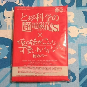 とある科学の超電磁砲Ｓ×俺の妹がこんなに可愛いわけがない。 枕カバー 未開封新品 ビニール痛みあり 非売品 桐乃 御坂美琴 抱き枕