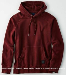 〓ラスト!! SALE!! アメリカンイーグル/US L/AE Distress Sweat Pullover パーカ/Burgundy