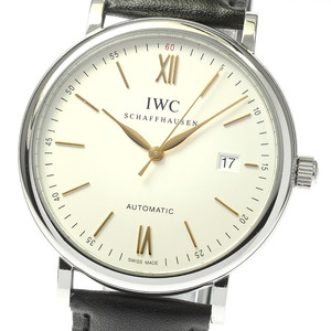 IWC IWC SCHAFFHAUSEN IW356517 ポートフィノ デイト 自動巻き メンズ _814692