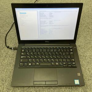 ジャンク品 DELL Latitude 7290 Core i5-8250U／メモリ4GB／HDDなし／現状渡し(管理110718)