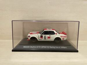 1/43 EBBRO NISSAN SKYLINE GT-R (KPGC10) Racing エブロ ハコスカ レーシング #6 