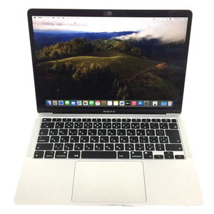 1円 Apple MacBook Air 13インチ ノートPC 2020 M1 8GB 512GB MGNA3J/A シルバー Sonoma 14.6.1