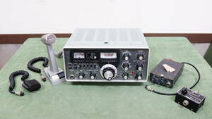 無線機 　他色々まとめて5点 八重洲無線　YAESU SSB TRANSCEIVER FT-101ES FIRST FC-221 DYNAMIC MICROPHONE YD-844 他