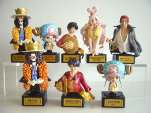 ♯Igx25KjワンピースONEPIECE STATUE 04フルコンプ8種メタリック♂BANDAIバンダイ♀400円〓012479_s