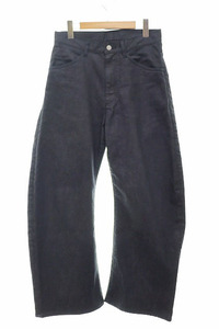 アタッチメント ATTACHMENT SUPIMA CO STRETCH DENIM WIDE CURVE JEANS サイズ1 AP31-031 スーピマコットン デニム ワイドカーブ ジーンズ2