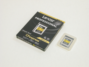 レキサーLexar 256GB　Lexar Professional CFexpress Type B　GOLD 美品