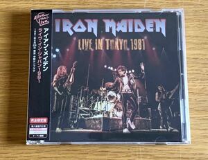 美品 アイアンメイデン LIVE IN TOKYO 1981 完全限定盤 国内仕様 全18曲完全収録 IRONMAIDEN 中野サンプラザ ライヴ CD