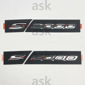 ★新品 HONDA S2000 AP1 AP2用 フェンダーエンブレム　サイドエンブレ 左右セット Genuine Fender Side Emblem SET ホンダ 純正部品