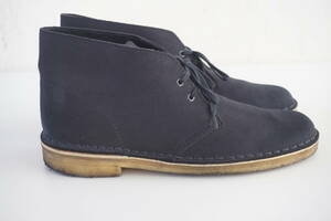 Clarks/クラークス*US7.5/25.5ｃｍ*デザートブーツ/靴/スエードシューズ*13292*紺/ネイビー*