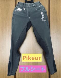 ★USED★ Pikeur ピカー　乗馬キュロット　フルシート　尻革 ♪抜群のストレッチ