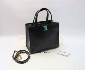 定価187,000円 新品 FERRAGAMO フェラガモ トートバッグ レディース VARA ヴァラ リボン 21I290