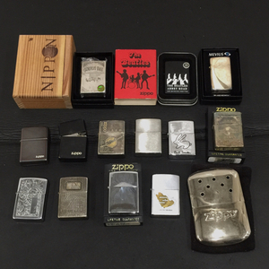 1円 ビートルズ ゴールデンバット MEBIUS 等 ZIPPO オイルライター まとめ セット 現状品 保存箱付き含む