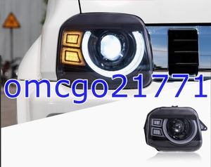 新品 高品質 JIMNY JB23 1998-2018 ジムニー ヘッドライト LED ディライト付き ポン付け 純正交換 ヘッドライト レンズ