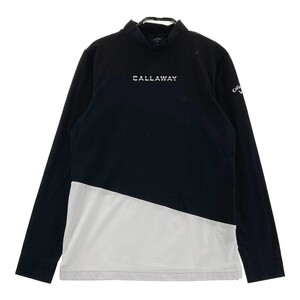 CALLAWAY キャロウェイ ハイネック 長袖Tシャツ ブラック系 L [240101309975] ゴルフウェア レディース