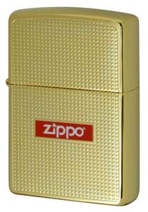 Zippo ジッポライター ドット ジッポ ロゴ 金メッキ DOT & ZIPPO LOGO 2G-CUTLOGO プレゼント 男性 女性 シンプル