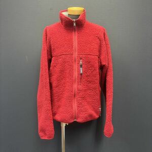 USA製 1999年製 Patagonia Baby Retro Jacket Cardigan Red size M パタゴニア ベビーレトロ フリース レトロカーディガン ジャケット 赤