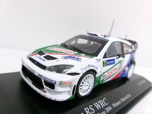 ミニチャンプス 1/43 フォード フォーカス RS WRC #7 ラリー コルシカ 2004 ウィナー Maertin (8132-102)