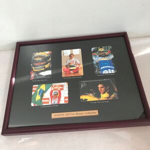 現状品　テレホンカード テレカ 計5枚　AYRTON SENNA History Collecotion アイルトンセナ　ヒストリーコレクション【KM13-102917】