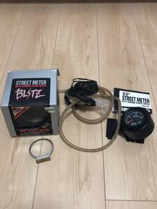 ブリッツ　バキューム計　52φストリートメーター　BLITZ GENUINE 52φ STREET METER　中古品（動作未確認）