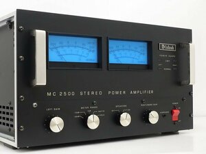 ■□McIntosh MC2500 パワーアンプ マッキントッシュ 正規品□■025017035W□■