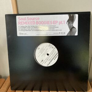 soul source、REMIXED BOOGIES EP pt.1、12インチ.DMR、free tempo、jackie & roy、average white band、tania maria