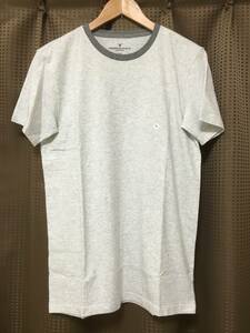 セール! 正規品 本物 新品 アメリカンイーグル 着心地抜群! 綿100% コットン Tシャツ AMERICAN EAGLE リンガーT 大人の グレー XS ( S