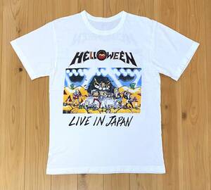 ★美品 80s HELLOWEEN LIVE IN JAPAN 1989 - 90 バンドTシャツ SizeM相当 ビンテージ★