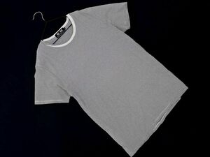 ネコポスOK BEAMS ビームス ボーダー Tシャツ sizeM/白ｘ黒 ■◆ ☆ efc8 メンズ