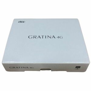 ●【au/エーユー】GRATINA 4G KYOCERA/京セラ KYF31SWA ホワイト 携帯電話/ケータイ 未使用品★23322