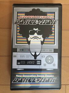 ＜ART＞VHSビデオ　DANCEMAN MILLORBALLISUM MOVIE ダンスマン ミラーボーリズム ダンス部部長南原 接吻テーマ,バックアップDVD付属