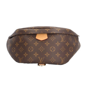 ルイヴィトン バムバッグ モノグラム ボディバッグ モノグラムキャンバス M43644 ブラウン ユニセックス LOUIS VUITTON 中古 美品